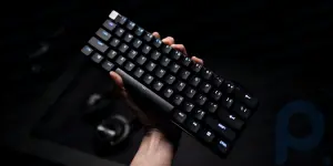 Tiny and bright: Logitech introduced an optical keyboard for gamers