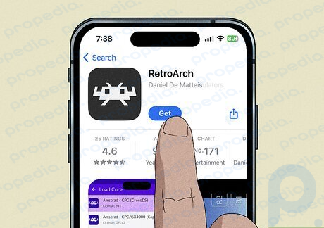 Step 3 Install Retroarch on iPhone and iPad.