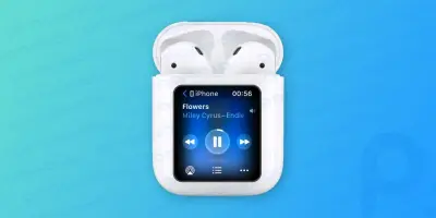 Wie beim iPod nano: Die AirPods-Hülle kann einen Touchscreen bekommen
