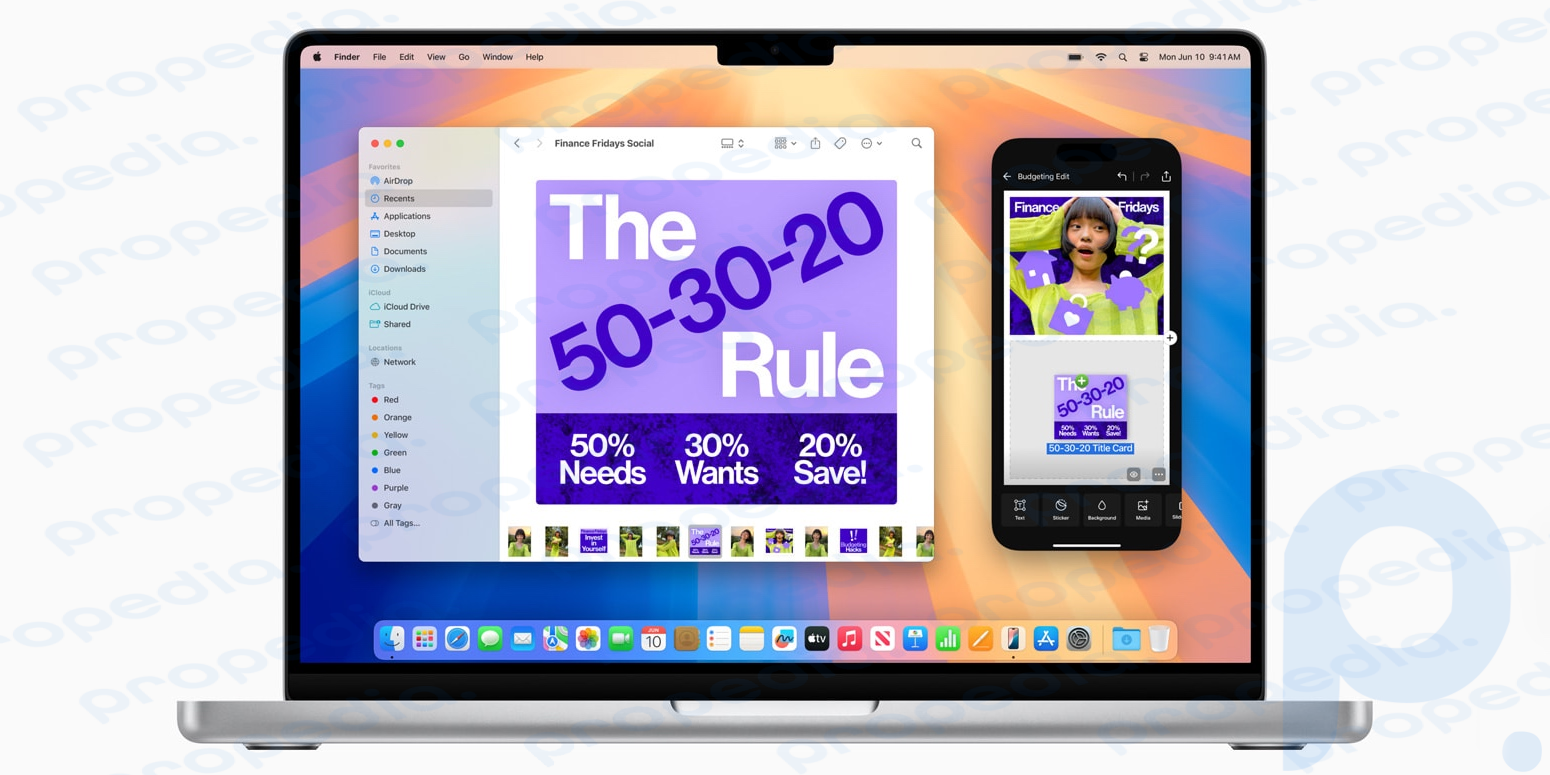 macOS Sequoia tanıtıldı: Artık iPhone ekranınızı Mac'te yayınlayabilirsiniz
