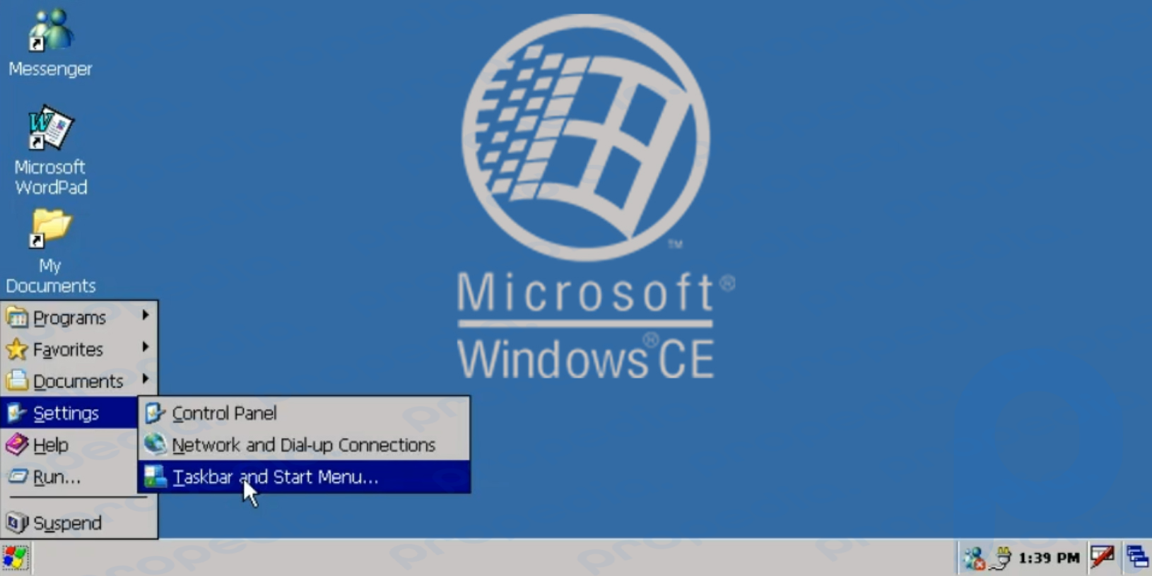 Windows CE - uma tentativa de criar um laptop em ARM