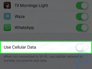 How to Stop iCloud from Using Cellular Data for Transfers on an iPhone