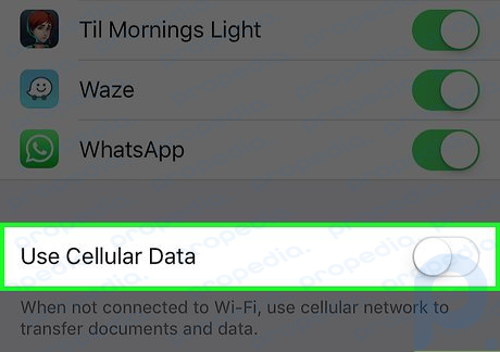 How to Stop iCloud from Using Cellular Data for Transfers on an iPhone