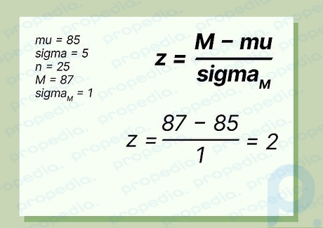 Step 4 Calculate the z statistic.