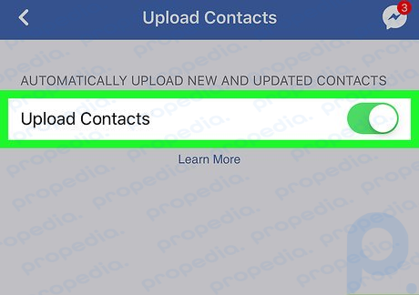 Cómo desincronizar contactos de Facebook