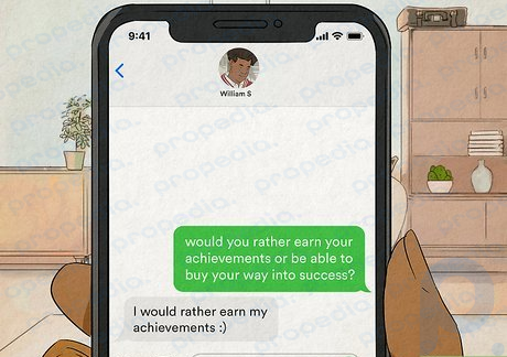 Step 9 …earn your achievements or be able to buy your way into success?