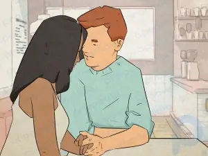 ¿Qué significa besarse en la primera cita?