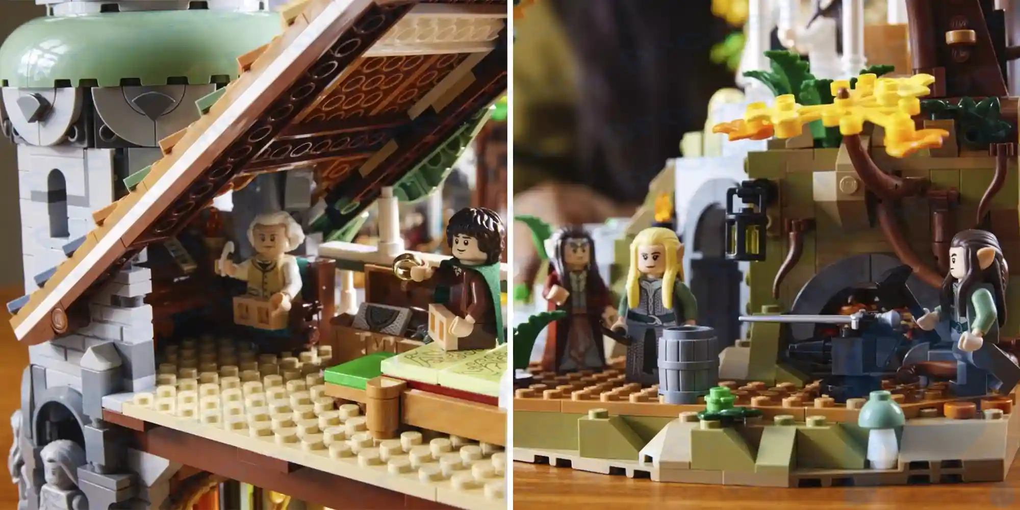 LEGO, Yüzüklerin Efendisi'nden Ayrıkvadi'yi içeren dev bir set yayınladı