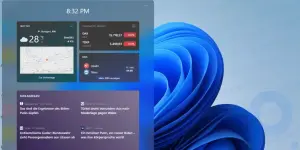 Microsoft will allow widgets to be pinned to the desktop in Windows 11