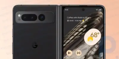 High-quality renderings of the folding smartphone Google Pixel Fold have appeared on the Internet