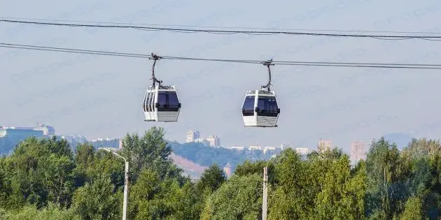 Достопримечательности Нижнего Новгорода: канатная дорога