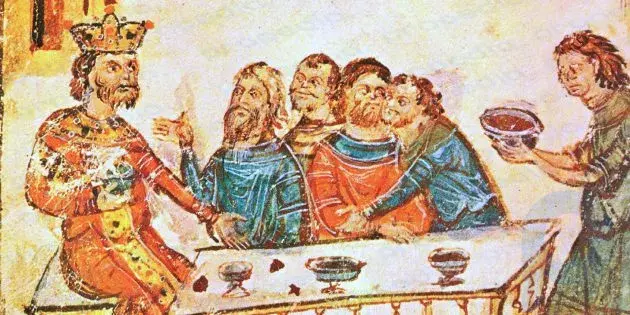 Vikingler düşmanlarının kafataslarından şarap içti