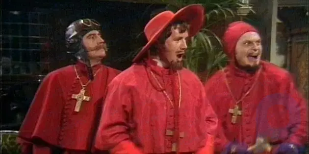 Standbild aus der Serie „Monty Python: The Flying Circus“