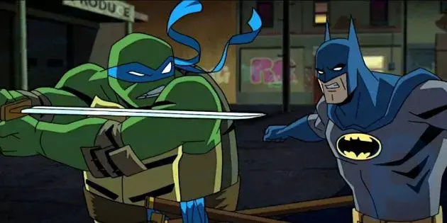 Мультфильмы про Бэтмена: «Бэтмен против Черепашек-ниндзя»