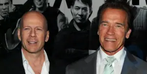 Arnold Schwarzenegger comentó sobre el retiro de Bruce Willis del cine