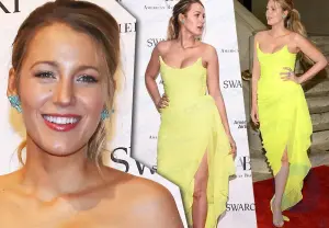 Blake Lively suffered a fiasco by wearing a dress that was too tight