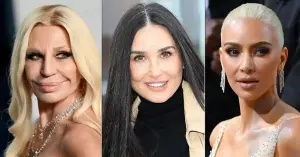 Demi Moore, Kim Kardashian and other stars who seriously spent money on plastic surgery