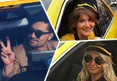 Why did Rudkovskaya, Kozhevnikova and Bilan become taxi drivers for a day?