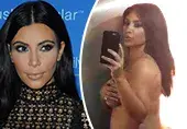 Mutig! Die schwangere Kim Kardashian posierte völlig nackt