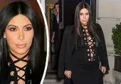 La barriga cada vez más grande, los outfits cada vez más reveladores: una nueva provocación de moda de Kim Kardashian
