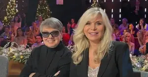 He hides his eyes behind glasses, but smiles: cancer patient Yudashkin appeared on television in the company of his beautiful wife