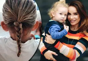 Shampoo, conditioner, mask and oil: Isa Anokhina told how she takes care of her 2-year-old son’s hair and why she braids his hair