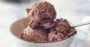 Ev yapımı çikolatalı dondurma yapımı