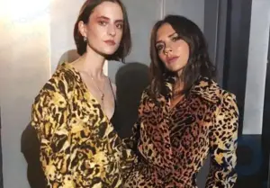Gato predador: Victoria Beckham traz de volta a moda leopardo