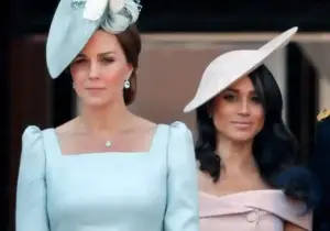 Prenses Eugenie'nin düğününde Meghan Markle ve Kate Middleton 