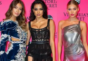 22 model ve 1 gelin: New York'taki Victoria's Secret partisine gelenler