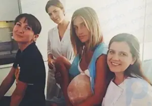 Nino Ninidze hat ein Foto mit nacktem schwangeren Bauch im Internet gepostet