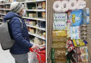 „Ich hätte nichts gekauft, wenn mein Umfeld nicht alles aus den Regalen geräumt hätte“: Was russische Frauen über die Panik in den Geschäften denken