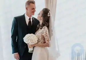 Anastasia Tarasova showed a video from her wedding with Dmitry Tarasov on her first anniversary