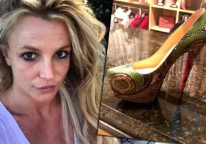 Britney Spears compró sus primeros Louboutins hace cuatro años por 6:000 dólares, pero nunca los usó: