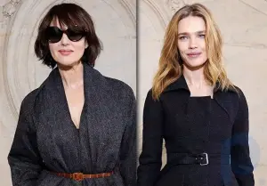 Natalia Vodianova, Monica Bellucci, Uma Thurman y otras estrellas en el desfile de Dior Couture