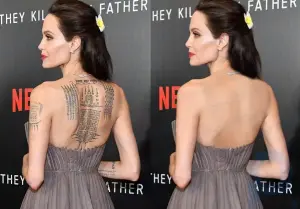 The painted ones float away: we erase tattoos from the most “downtrodden” celebrities