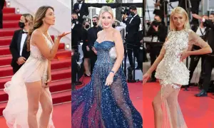We see right through it! Celebrities in see-through clothing threaten Cannes Film Festival dress code