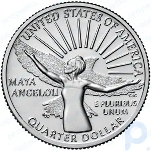Ausgabe der ersten American Women Quarters-Münze