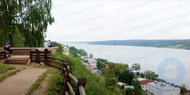 Sights of Plyos: View from Cathedral Mountain