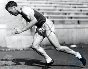 グレン・カニンガム。アメリカのスポーツ選手