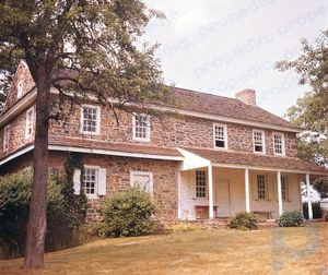 Das Daniel Boone Homestead, historische Stätte in der Nähe von Reading, Pennsylvania.