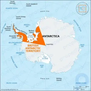 Британская антарктическая территория: территория, Великобритания
