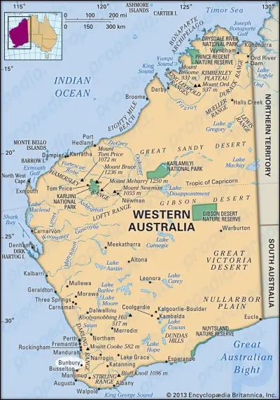 Банбери: Западная Австралия, Австралия
