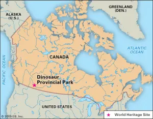 Parque Provincial de los Dinosaurios: parque, Alberta, Canadá