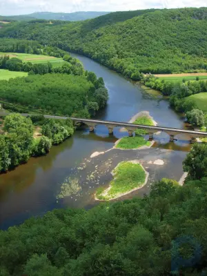 Река Дордонь: река, Франция