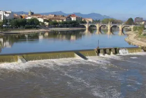 Ebro-Fluss: Fluss, Spanien