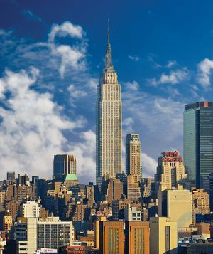 Empire State Building in Midtown Manhattan