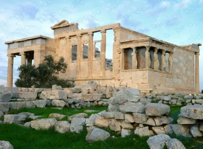 Эрехтейон: храм, Афины, Греция
