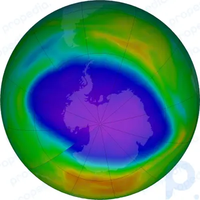 Agotamiento del ozono: fenómeno atmosférico