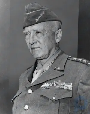 ジョージ・パットン。米国将軍
